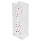 Rettet etwas Wein Funny Zitat Katze Geschenktüte Für Weinflaschen (Rückseite Schrägansicht)