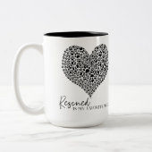 Rettet ist meine Lieblingsrasse - Kaffee Tasse/Tas Zweifarbige Tasse (Links)