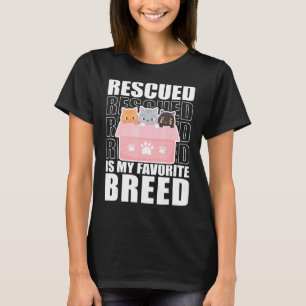 Rettet meine Lieblingsrasse Katzen Tierheim V T-Shirt