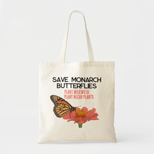 Rettet Monarch-Schmetterlinge Tragetasche (Vorne)