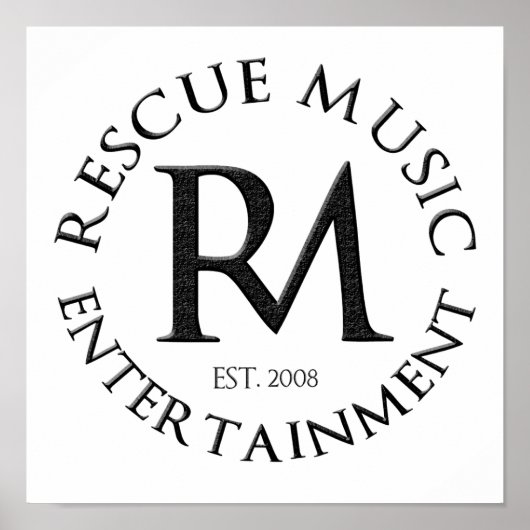 Rettet Music Entertainment Poster (Vorne)