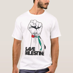 Rettet Palästina, Unterstützt Palästina Fäuste Shi T-Shirt