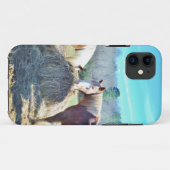 Rettet Pferde, die Heu essen Case-Mate iPhone Hülle (Rückseite (Horizontal))