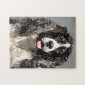 Rettet Springer Spaniel Dog Jigsaw Puzzle (Horizontal)