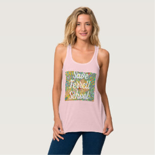 Rettet Terrell-Schule Kunstvolle Gestaltung Tank Top