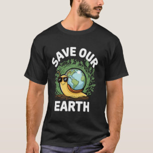 Rettet unsere Erde, Umweltgeschenke, Planet Freund T-Shirt