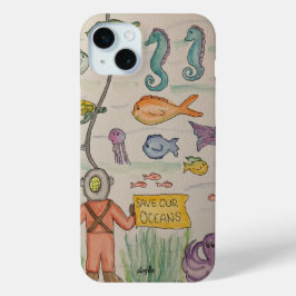 Rettet unsere Ozeane  Case-Mate iPhone Hülle