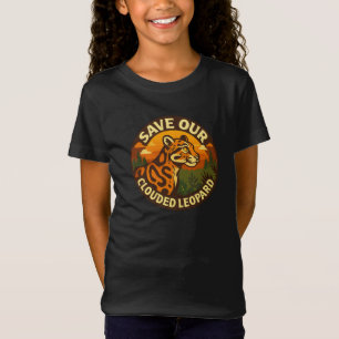 Rettet unseren Nebelparder – Wilder Nebelparder T-Shirt