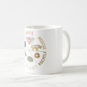 🌎💚 Rettet unseren Planeten 🌿 Kaffeetasse (VorderseiteRechts)