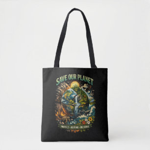 Rettet unseren Planeten Tasche