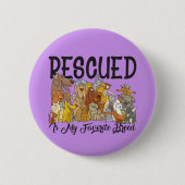 Rettet werden meine Lieblings-Rasse-Tasten Button (Vorderseite)