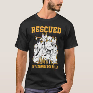 Rettet wird mein Lieblingshund Tierrettung T-Shirt