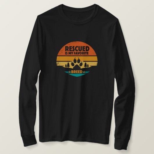 Rettet wird meine Lieblingszucht T-Shirt (Design vorne)
