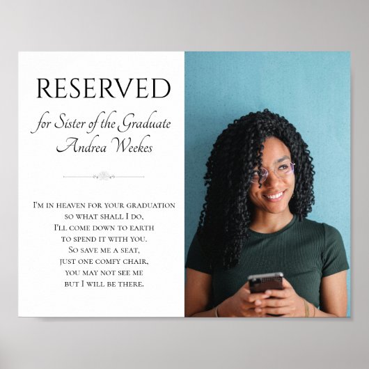 Rettetest einer Sitzbank-Vertretung für das Gradua Poster (Vorne)