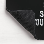 Rettetest für den Bademeister Mousepad (Ecke)