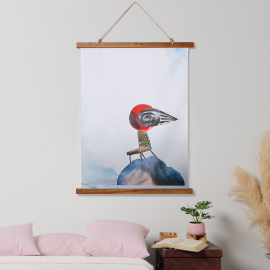 Rettetest Wandteppich Mit Holzrahmen (Schlafzimmer)