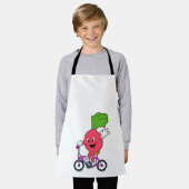 Rettich mit Fahrrad Schürze (Getragen)