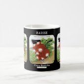 Rettich-Samenpackungsetikett Kaffeetasse (Mittel)