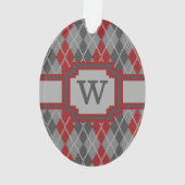 Rettiche und Ember Raute Akrylorische Ornamente (Rückseite)