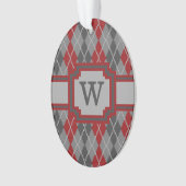 Rettiche und Ember Raute Akrylorische Ornamente (Vorderseite)