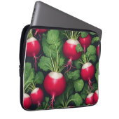 Rettichmuster Frisches Gemüse Laptopschutzhülle (Vorne Rechts)