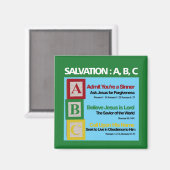 Rettung ABC Magnet (Vorderseite/Rückseite)