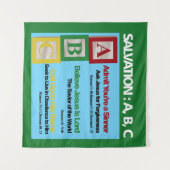 Rettung ABC Wandteppich (Vorderseite (Horizontal))