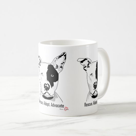 Rettung. Adoptier. Tasse (VorderseiteRechts)