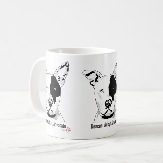 Rettung. Adoptier. Tasse (Vorderseite Links)
