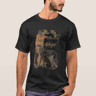 Rettung Adoptierend Liebe Hund oder Katzenüberlauf T-Shirt