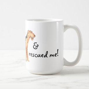 Rettung Airedale Kaffeetasse