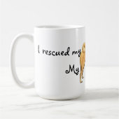 Rettung Akita Kaffeetasse (Links)