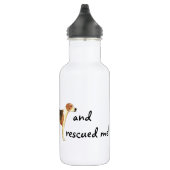 Rettung American Foxhound Edelstahlflasche (Rechts)