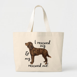 Rettung American Water Spaniel Jumbo Stoffbeutel