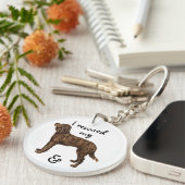 Rettung American Water Spaniel Schlüsselanhänger (Vorderseite rechts)