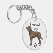 Rettung American Water Spaniel Schlüsselanhänger (Vorderseite links)