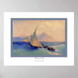 Rettung auf Sea~ Ivan Aivazovsky Poster