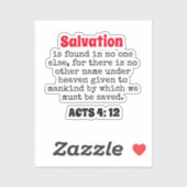 Rettung Aufkleber (Blatt)