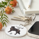 Rettung Belgiens Sheepdog Schlüsselanhänger (Vorderseite rechts)