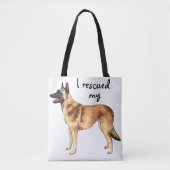 Rettung Belgischer Malinois Tasche (Vorderseite)