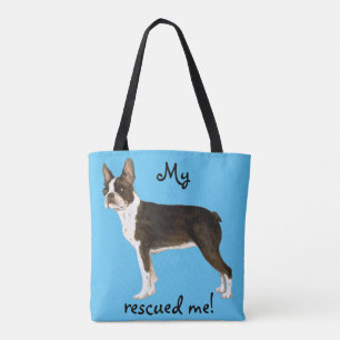 Rettung Boston Terrier Tote Bag Tasche