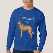 Rettung Chesapeake Bay Retriever Sweatshirt (Vorderseite)