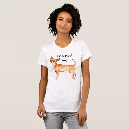 Rettung Chihuahua T-Shirt (Vorne ganz)
