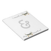 Rettung Dandie Notizblock (angewinkelt)