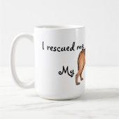 Rettung der Bloodhound-Tasse Kaffeetasse (Links)
