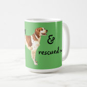 Rettung der Bretagne Kaffeetasse (VorderseiteRechts)