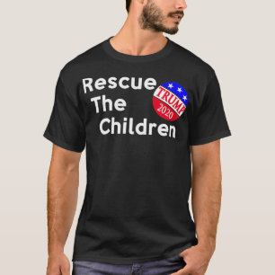 Rettung der Kinder Trump 2020 Präsidentenwahl T-Shirt