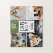 Rettung der Mama Rosa Paw Print Collage Puzzle (Vertikal)
