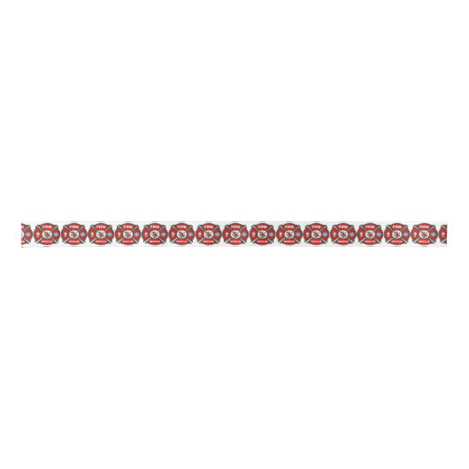 Rettung des maltesischen Cross Satin Ribbon Satinband (Vorderseite)