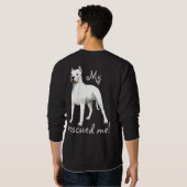 Rettung Dogo Argentino Sweatshirt (Schwarz voll)